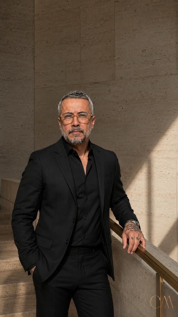 Dr. Cláudio Messias, cirurgião plástico, em retrato profissional